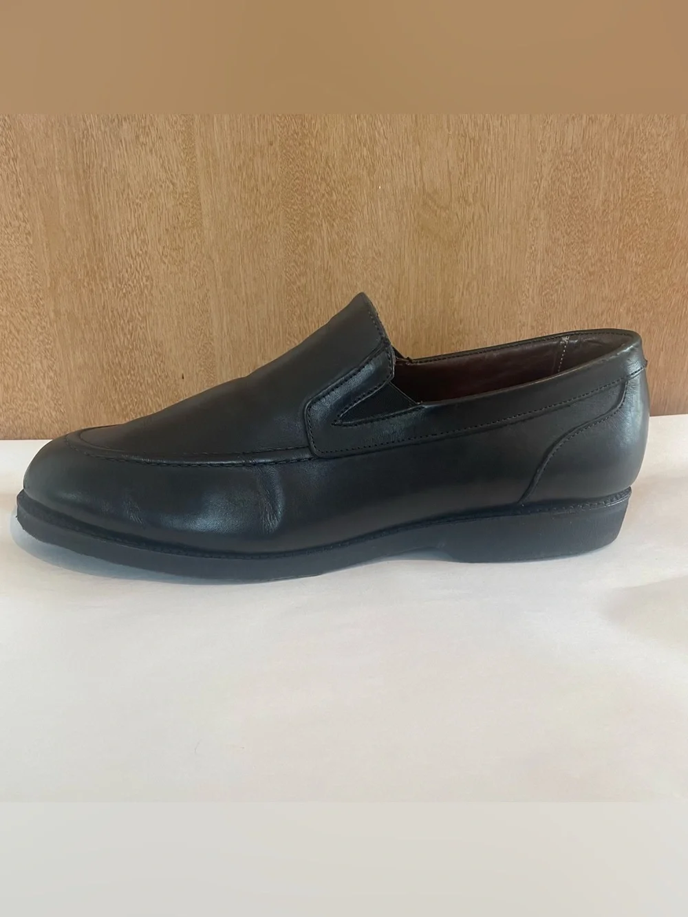 ALLEN EDMONDS Road Warriors 3890 Mens Size US 10.5 D Black Loafers Slip On Shoes